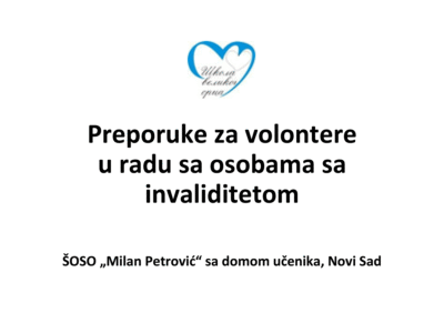 Volonteri prezentacija